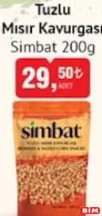 SİMBAT TUZLU MISIR KAVURGASI 200 G